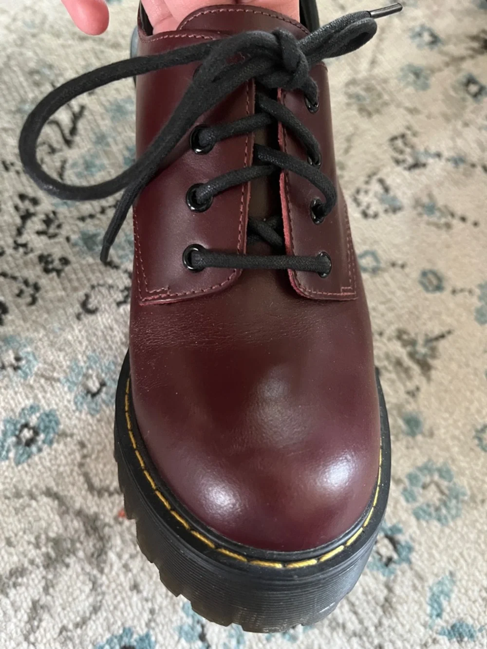 Dr. Martens Salome Platform Lace-Up Oxfords Size 7 - Picture 4 of 17